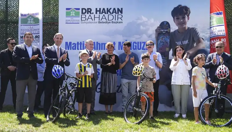Bahçelievler'de Yeni Rüzgar: Mattia Ahmet Minguzzi Skate Parkı Açıldı